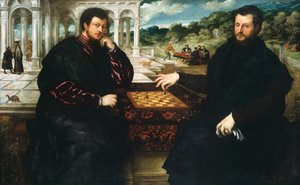 To sjakkspillere, ca 1545.