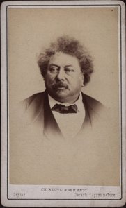 Forfatteren Alexandre Dumas far 1802-1870, ca. 1868.