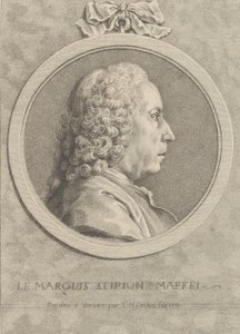The Mark Scipio Maffei, 1750., 1750. av Pariset