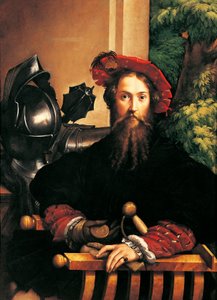 Portrett av Galeazzo Sanvitale av Parmigianino
