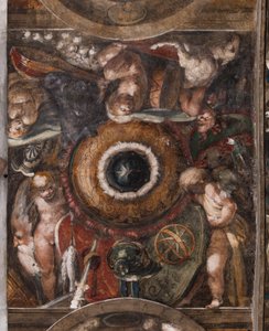 Putti, detalj, ca. 1523 (fersk) av Parmigianino