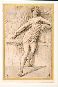 Tilbakelent kvinneskikkelse av Parmigianino