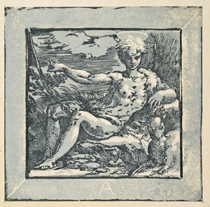 Døperen Johannes i villmarken av Parmigianino