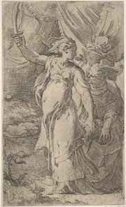 Judith, tidlig på 1500-tallet. av Parmigianino