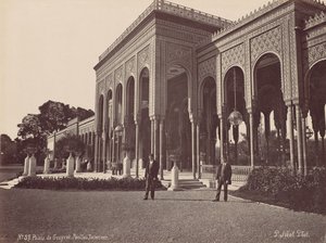 Gézyret-palasset, utvendig paviljong, 1870-tallet.