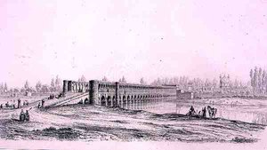 Allah Verdi Khan Bridge, i Isfahan, fra 