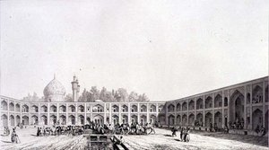 Caravanserai Shah Sultan-Hussein, Isfahan, plate 32 fra 