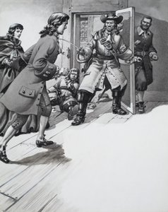 Uidentifisert historieillustrasjon