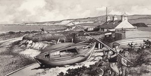 John O#39;Groats (gouache på papir)