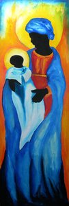 Maria Gratia Plena, 2009 av Patricia Brintle