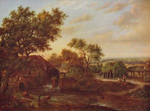 The Water Mill, Carshalton, 1830, c1915