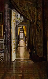 Palazzo Pitti, Firenze (farge litho)