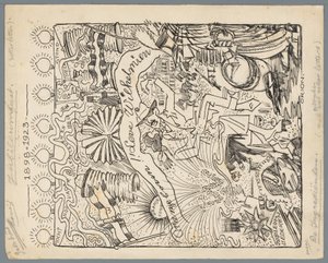 25-årsjubileum for Wilhelminas regjering Jubileumsfeiring 1898-1923 (tittel på objekt)