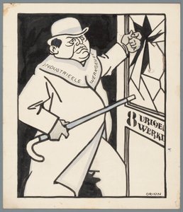 Arbeidsgivere og den åtte timer lange arbeidsdagen av Patricq Kroon (signed by artist)