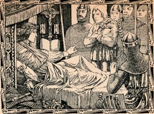 Død av kong Richard I, 1902