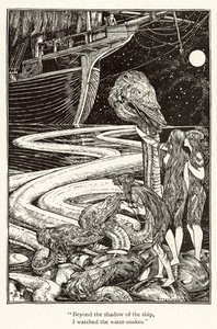 Rime of the Ancient Mariner (gravering) av Patten Wilson
