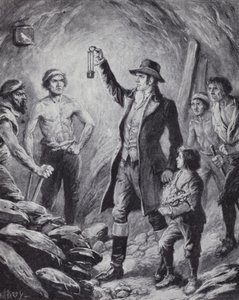 Sir Humphrey Davy og hans oppfinnelse av den første sikkerhetslampen for gruvearbeidere
