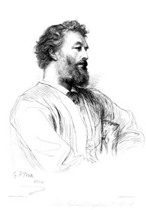 Sir Frederic Leighton , britisk kunstner, c1880-1882..