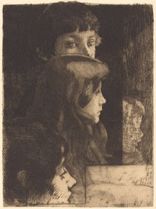 En familie En familie, 1890. av Paul Albert Besnard