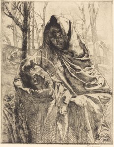 En martyr, 1883. av Paul Albert Besnard