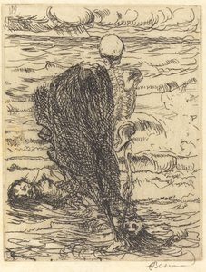 Cast of a Net The Net, 1900. av Paul Albert Besnard