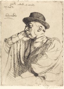 Edmond Pigalle, 1908. av Paul Albert Besnard