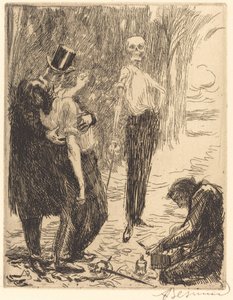 The Duel Le duel, 1900. av Paul Albert Besnard