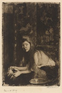 Kvinne med vase Kvinne med vase, 1894. av Paul Albert Besnard