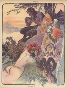 The Golden Age: the Pipes of Pan (farge litho)