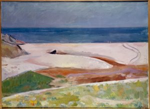 Bretonsk landskap av Paul Basilius Barth