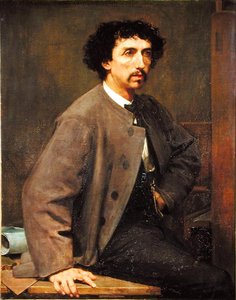 Charles Garnier (1825-98) 1868 (olje på lerret) av Paul Baudry