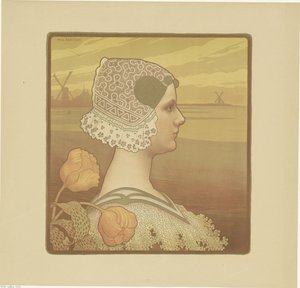 Portrett av Wilhelmina, dronning av Nederland