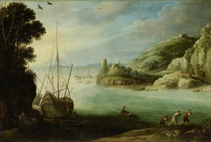 Fjellrik kyst av Paul Bril