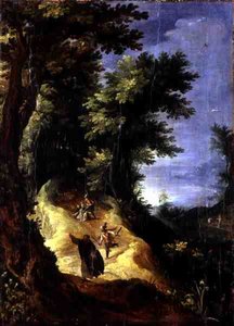 Murder of Two Dominican Friars (olje på lerret)