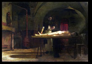 Disseksjonsscene av Paul Buffet