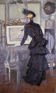 Daisy, prinsesse av Pless i kunstnerens studio, 1907 av Paul Cesar Helleu
