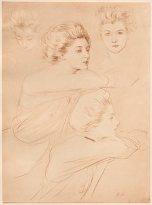 Pariser, 1898. av Paul Cesar Helleu