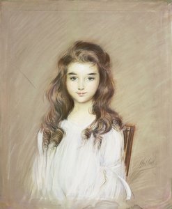 Datteren til markisen av Elbe, ca. 1901 av Paul Cesar Helleu