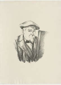 Selvportrett av Paul Cézanne