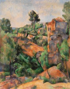 Bibemus Quarry, ca. 1895 (olje på lerret) av Paul Cézanne