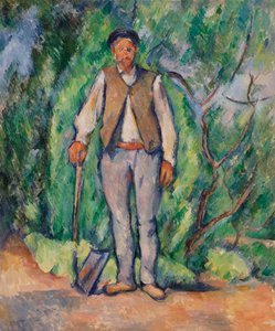 Gartner (olje på lerret) av Paul Cézanne