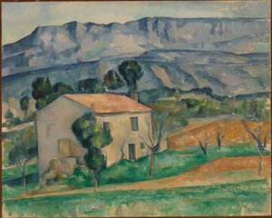 Hus i Provence av Paul Cézanne