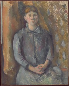 Madame Cezanne av Paul Cézanne