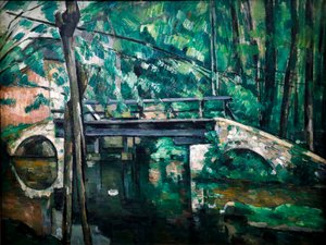Maincy Bridge av Paul Cézanne