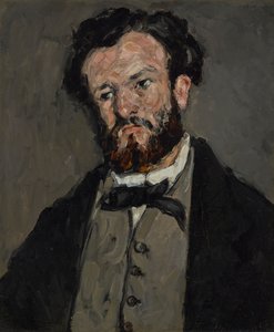 Portrett av Anthony Valabrègue av Paul Cézanne