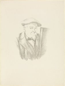 Selvportrett av Paul Cézanne