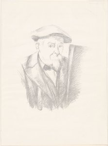Selvportrett av Paul Cézanne