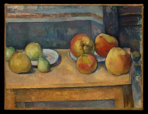 Stilleben med epler og pærer av Paul Cézanne