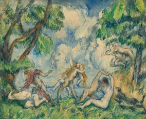 Slaget om kjærlighet av Paul Cézanne