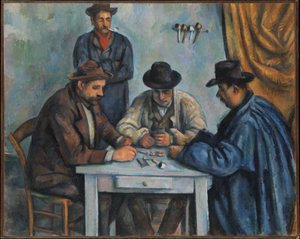 Kortspillerne av Paul Cézanne